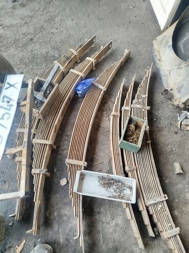 пружины нива: Рессора ЗИЛ 1990 г., Б/у, Оригинал, Россия — 2