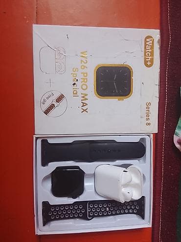 телевизор ч б: Набор Watch+ W26 Pro Max Special (Series 8) Комплект умных часов с — 1