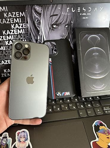 aifon 12pro: IPhone 12 Pro, Б/у, 256 ГБ, Графит, Зарядное устройство, Защитное стекло, Чехол, 744 % — 10
