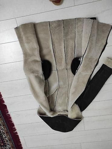 soft shell: Дубленка, Классическая модель, Турция, По колено, С капюшоном, M — 4