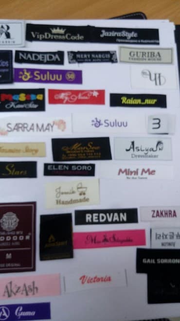 жаккардовые этикетки бишкек: Лейблы для одежды — 2