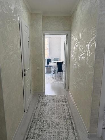 сдается квартира город токмок: 2 комнаты, 66 м², Элитка, 6 этаж, Евроремонт — 6