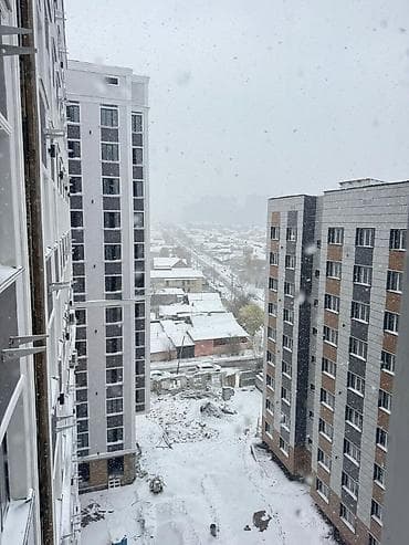 пишпек квартира продаю: 1 комната, 55 м², Элитка, 9 этаж, Евроремонт — 2