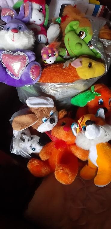Продаю детские мягкие игрушки от 50 до 100 сом — 1