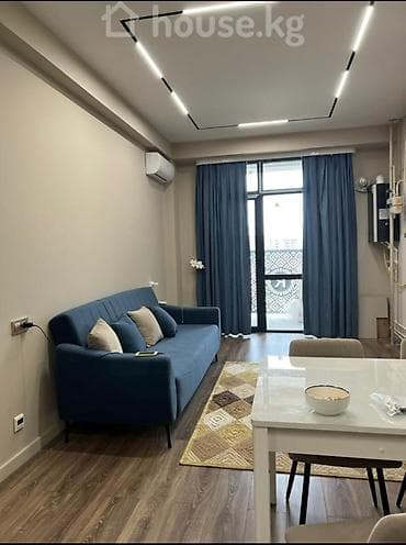 2 bedroom: 2 комнаты, Ала-Арча ТРЦ Агентство недвижимости, Без животных, от 6 месяцев, от 1 года, С мебелью полностью — 3