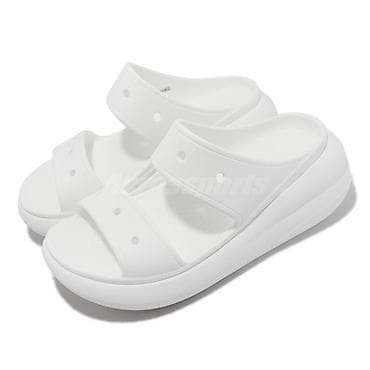 ander armour: Босоножки, 35, 35.5, 36, Crocs, Новый, цвет - Белый — 1