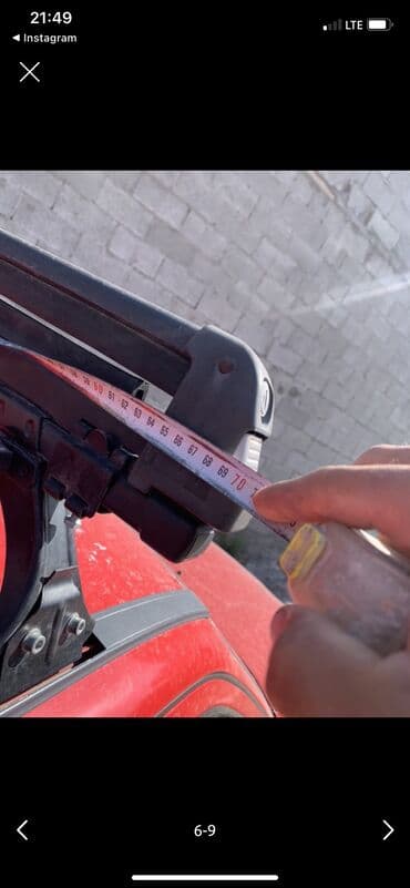 купить б у мотоцикл: Крепление для лыж и сноубордов На поперечные дуги Б/у, Самовывоз — 4