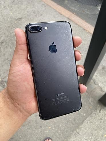 IPhone 7 Plus, Колдонулган, 32 ГБ, Кара, 100 %
