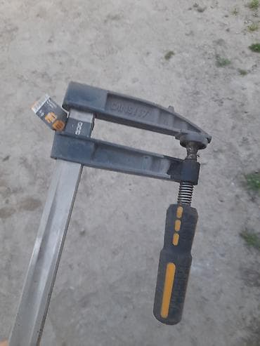 тики: Струбцины F-образные винтовые, комплект 4 шт. - Тип: F-образные — 2