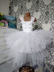 корабль игрушка: Детское платье, цвет - Белый, Новый — 5