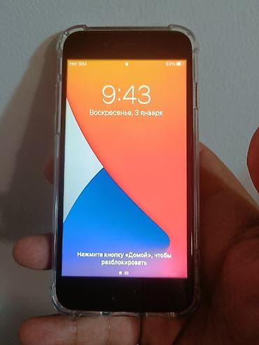 без айклауд: IPhone 8, 64 ГБ, Black Titanium, 100 % — 2