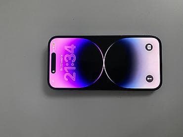 купить ноутбук в бишкеке бу: IPhone 14 Pro, Б/у, 256 ГБ, Deep Purple, Чехол, 82 % — 7