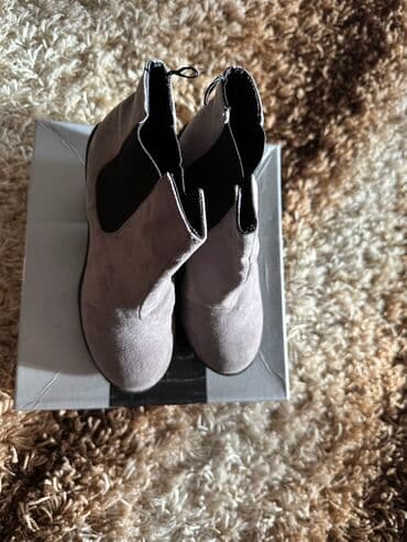 сапоги из натурального меха и кожи: Сапоги, 36, H&M, Б/у, Самовывоз — 3