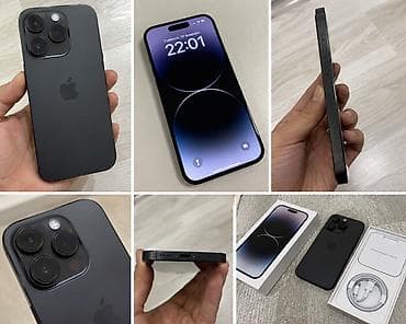 14 iphone pro: IPhone 14 Pro, Б/у, 512 ГБ, Черный, Наушники, Зарядное устройство, Защитное стекло, 77 % — 1