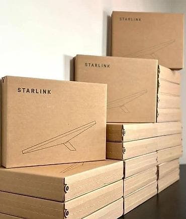 ско: Спутниковый интернет-комплект Starlink (портативная антенна «Dishy» — 3