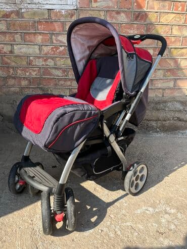 дождевик на коляску: Коляска, Б/у — 3