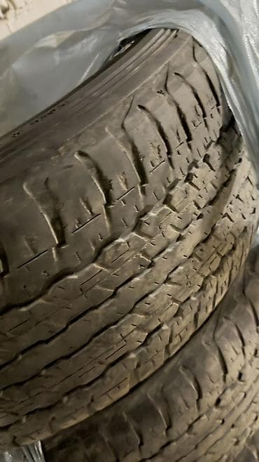 titan diski: Шины 285 / 60 / R 18, Лето, Б/у, Комплект, Внедорожные (АТ/МТ), Япония, DUNLOP — 3