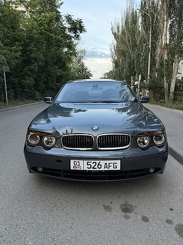 bcd com: BMW 7 series: 2002 г., 3.6 л, Автомат, Бензин, Седан — 2