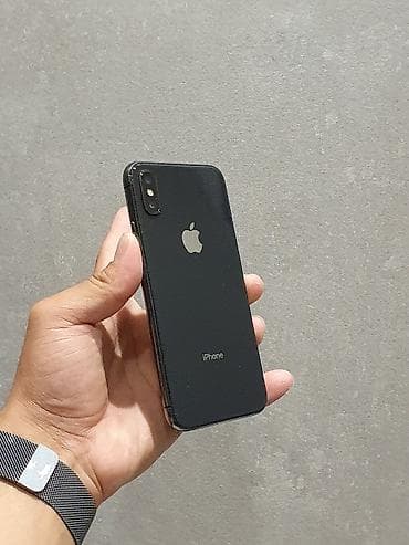 айфоны цена: IPhone X, Б/у, 256 ГБ, Space Gray, Чехол, 100 % — 5