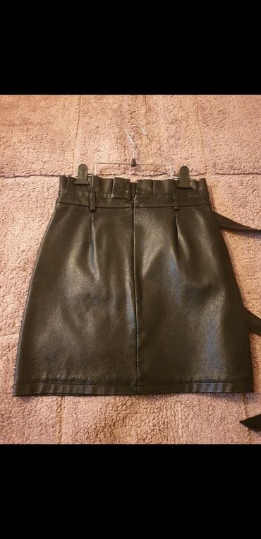 теннисный юбка: Б/у юбка из кожзама, состояние идеальное, как новая, размер М — 2