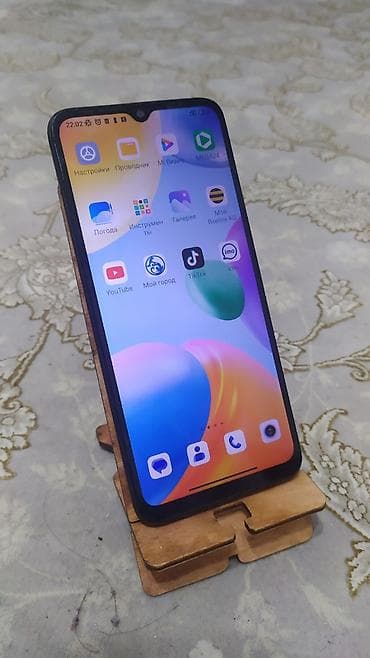 iphone 10: Redmi, Redmi 10C, Б/у, 64 ГБ, цвет - Черный, 2 SIM — 1