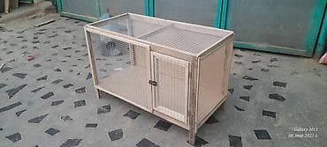 3д сетки: Вольер/клетка для животных ручной работы. - Материал: каркас из — 1