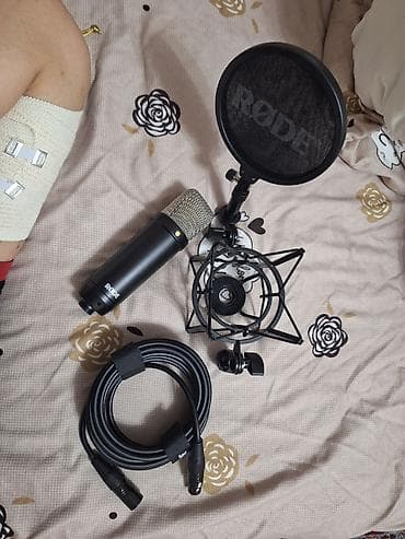 be quiet: Конденсаторный студийный микрофон RØDE NT1 signature series(черный) с — 2