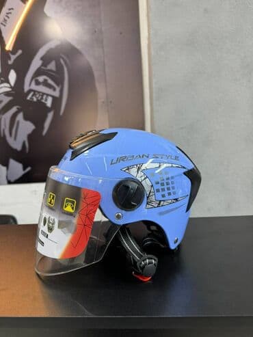 запчасти велосипедов: Шлем для скутера — 1