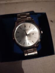 Классические часы часы, Casio, Серебро, Оригинал, Мужские, Новый