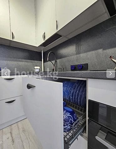 Батирлер: 1 бөлмө, 33 м², Пишпек Элитка, 17 кабат, Евро оңдоо — 6