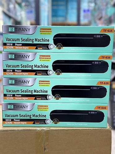 mate 60: Вакуумный запайщик пакетов TIFFANY Модели: TF-616 (черный) и TF-615 — 1