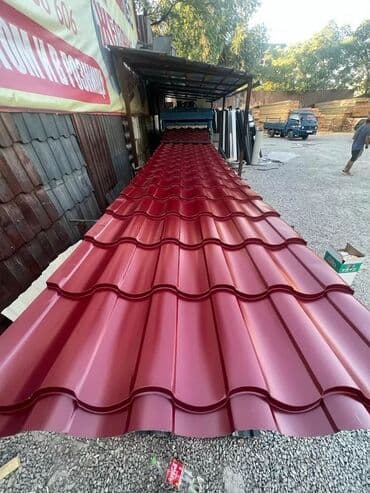 Үйдүн үстүндөгү чатыр: Профнастил металлочерепица сайдинг желоб канек снегодержатели — 3