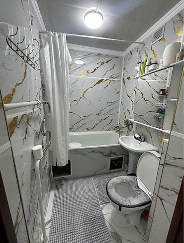 ата журт п: 2 бөлмө, 48 м², Жеке план, 4 кабат, Евроремонт — 4