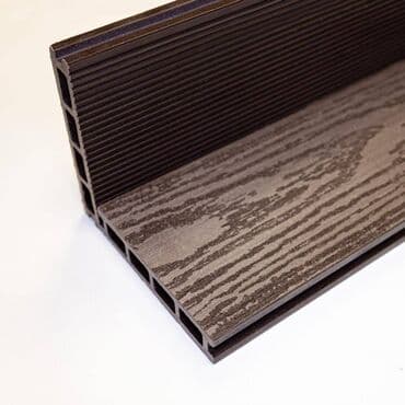 напольные: Террасная доска Шоколад Рисунок дерева (Древесно-полимерный композит) — 1