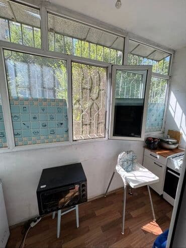 дом с бассейном посуточно бишкек: 1 комната, 42 м², 106 серия улучшенная, 1 этаж, Косметический ремонт — 3