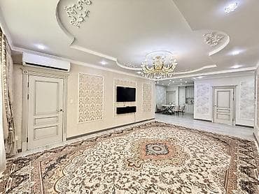 3: 3 комнаты, 124 м², Джал мкр (в т.ч. Верхний, Нижний, Средний) Элитка, 17 этаж, Евроремонт — 1