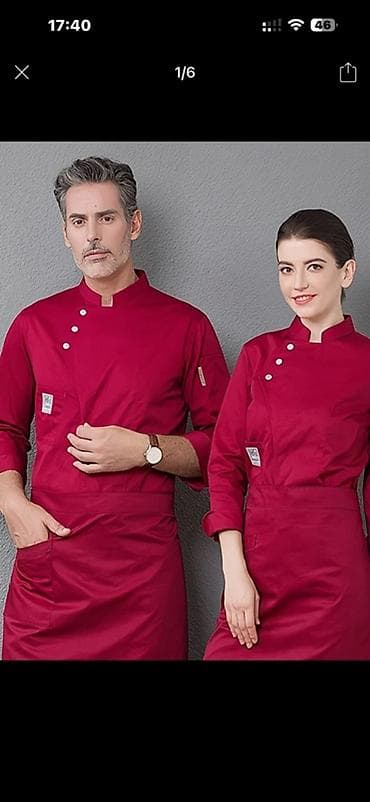 Униформа для повара/шеф-повара — мужская и женская модели - Стиль