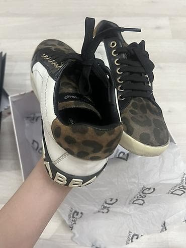 туфли классика: Кроссовки, 39, Dolce & Gabbana, Б/у, цвет - Белый, Самовывоз, Платная доставка — 3