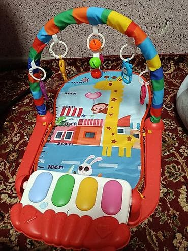 детские игрушки для ванной: Набор для малышей: 1) Мягкое кресло‑подушка Lucky Baby в виде львёнка — 2