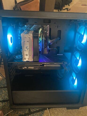 g102: Компьютер, ядер - 4, ОЗУ 16 ГБ, Игровой, Б/у, Intel Core i3, AMD Radeon RX 5600 XT, SSD — 2