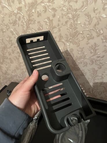 шкаф с большим зеркалом: Душевая стойка с верхним тропическим душем и смесителем — 6