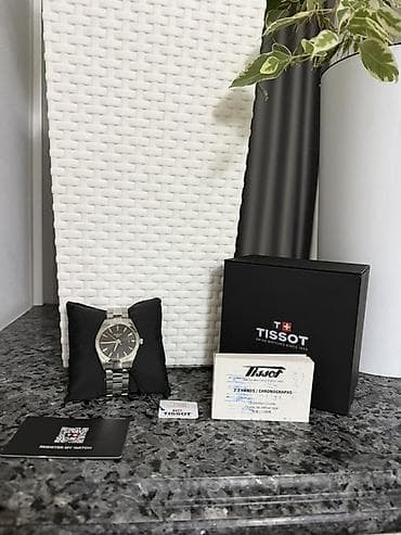 Классические часы: Tissot PRX (кварцевые) — стильные швейцарские часы в фирменном — 7