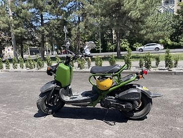 bws samurai: Скутер Honda Zoomer (Ruckus) зелёного цвета - Компактный городской — 3