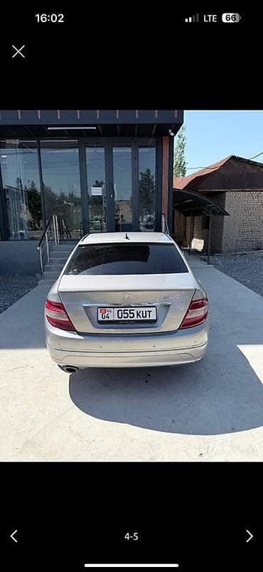 Mercedes-Benz C-Class: 2007 г., Седан lalafo.kg да Mercedes-Benz C-Class: 2007 г., Седан