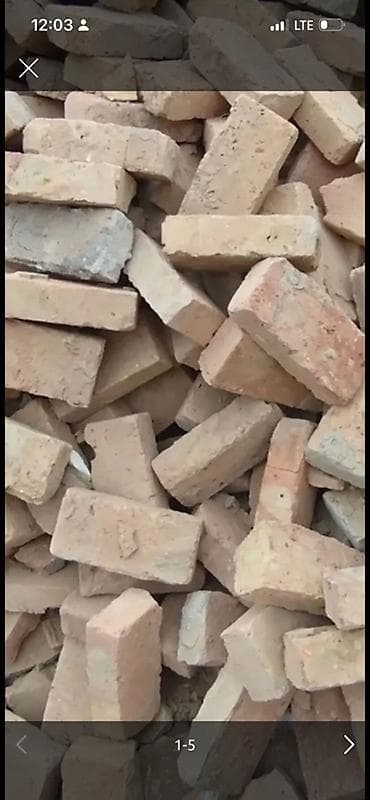 Канцтовары: Полнотелый, таблетка, Жженый кирпич, Одинарный, 250×120×65 — 2