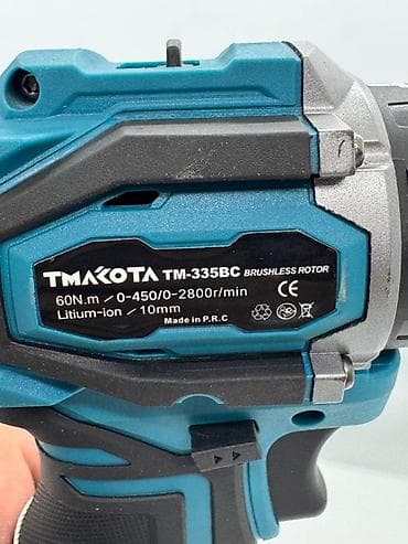 Инструменты: Аккумуляторная дрель-шуруповёрт TMAKOTA TM-335BLC (Brushless) — 4