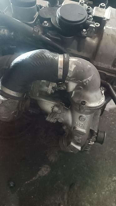 запчасти грузовой: Дизельный мотор Mercedes-Benz 2.2 л, Б/у, Германия — 2