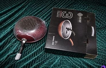 чугун металл: Сковорода с крышкой, в коробке - Материал: алюминий с антипригарным — 2