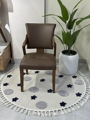 деревянные ручки: Стул для кухни, Новый, Дерево, В рассрочку, цвет - Коричневый — 3