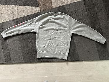 ош кийимдер: * Бренд: Nike Air Original * Тип: Свитшот * Размер: S * Цвет: Серый — 4